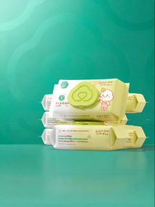 Purcotton | 100% Cotton Baby Wet Wipes 80 Pieces