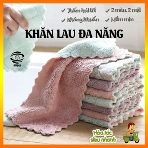 [27x15cm] Khăn lau bếp đa năng 2 mặt siêu thấm nước