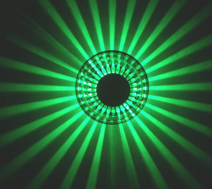 Embedded Hole Led3w Colorful Wall Lamp Open-Mounted Colorful Light Aisle Corridor KTV Background Wall Decoration Spotlight