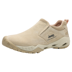 Jeep | Jeep Mens Slip-On Outdoor Shoes Breathable Lightweight Anti-Slip Hiking Shoes Autumn Winter Fleece Warm Travel Shoes