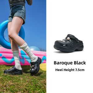 Semir | Thick Sole New Summer Black Puff Sandals