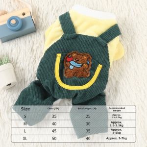 Petone dOrage | Warm Thick Plush Dog Jumpsuit