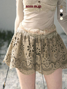 SHAOYEYAN | French Flower Lace Half Skirt