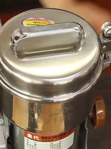 Household Electric Dry Food Grinder Machine 800G Stainless Steel Ultrafine Pulverizer for Grains Spices Herbs Chinese Medicine Coffee Grinding