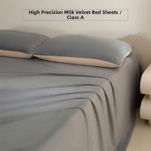 shui yang | Thick and Warm Coral Fleece Bed Sheet