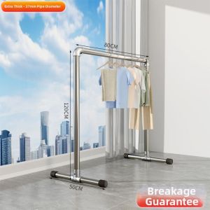 Home Balcony Drying Clothes and Quilts Rack