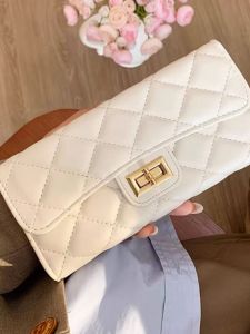 Long Diamond Grid Wallet Womens Large Capacity Fashionable Small Fragrance Style Handbag Zipper Ladies Money Clip