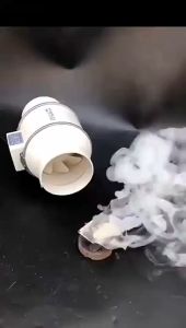 4/6 Inch Inline Duct Fan Booster Exhaust Blower Air Cooling Vent Extractor Fan 220V 35W Low Noise Untuk Tudung Dapur/Kamar Mandi