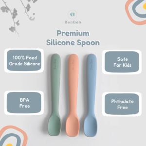 Benben Silicone Baby Spoon - Peralatan Makan Anak