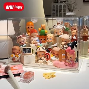 AMU·PIGGY | Clear Toy Display Case For Figures