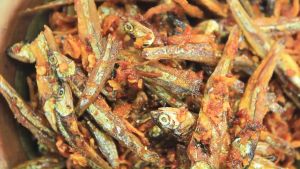 น้ำพริก ၼမ်ႉၽိတ်ႉပႃလၶျွင်ႇ ငါးနီတူးခြောက်အစပ်ကြော် น้ำพริกพม่า น้ำพริกปาลาฉ่อง อาหารไทยใหญ่ อาหารพม่า Anchovies Balachaung อาหารแห้งต่างๆ ရှမ်းအစားအစာ ของกิน อาหาร ของกินพม่า myanmar အစားအစာ myanmar food myanmar ပစၥည္း မြန်မာအစားအစာ The Shan mongtaifoods