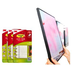 3M | Easy Peel-off Picture Frame Hanger Strong Adhesion