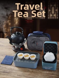 MIANXIAOCHENG | Bộ Trà Du Lịch Tiện Lợi Cách Nhiệt