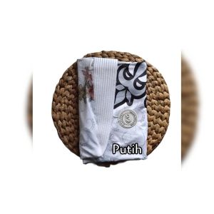 Kasturi beuty hijab bergo instan perinting bunga