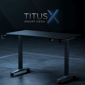 TTRacing Titus X Smart Desk Ergonomic Standing Desk Electric Height Adjustable PC Gaming Desk Table