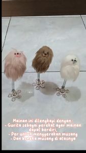 Mainan Tinju Kucing Boneka Dengan Per - Mainan Bergerak yang Menghibur Kucing Anda sepanjang Hari