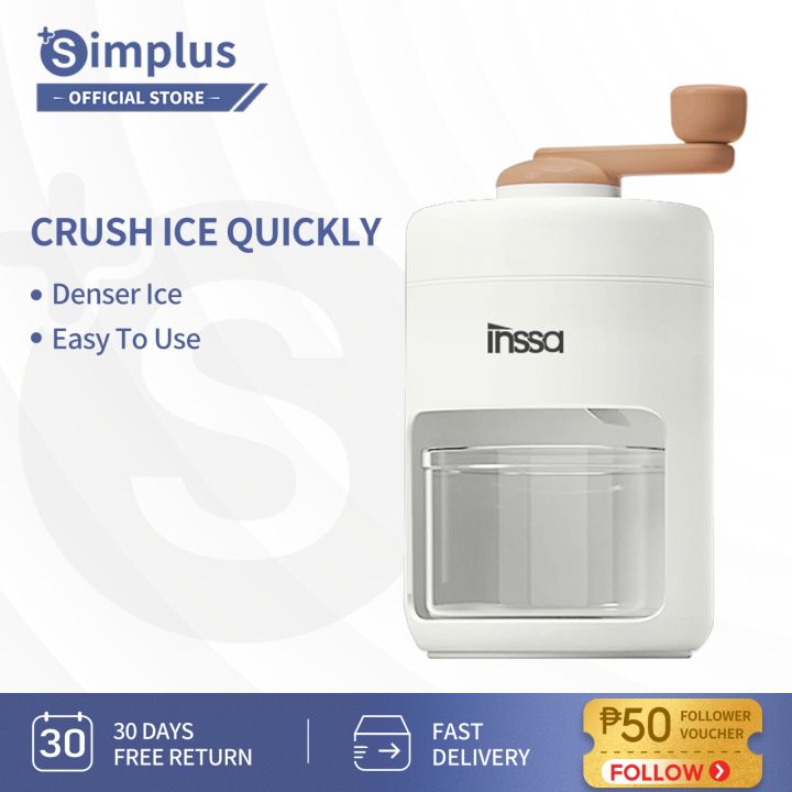 Simplus Ice Crusher Ice Shaver Handheld  Ice Breaker Portable Manual Ice Maker