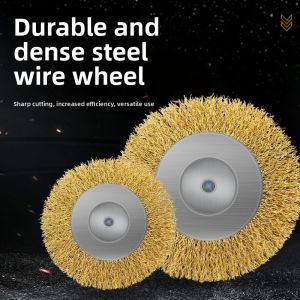 HUANGXIAOCHAO | Steel Wire Brush Grinding Wheel Rust Removal & Polishing Tool