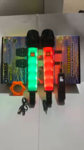 YAMAHA VM-40S/VM-80S LED Professional Handheld Wireless Unidirectional Dynamic Microphone With RGB Light And Built In Rechargeable Battery