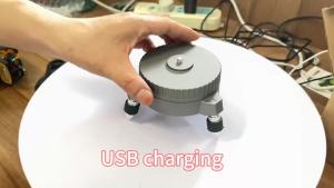 HeiPoe | Đế Xoay Điện PT4 Cho Máy Cân Bằng Laser Với Phụ Kiện Điều Khiển Từ Xa Có Thể Điều Chỉnh Xoay Cho Dụng Cụ Đo Lường