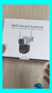 Camera ngoài trời 6MP ICSEE P21-XM Đàm thoại 2 chiều - cảnh báo âm thanh - xoay chuyển động - full HD
