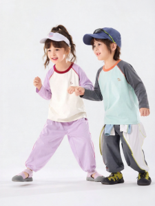 DUDUJIA | Bộ Quần Áo Thu Cho Trẻ Em Thấm Mồ Hôi Nhanh Khô