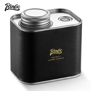 BINCOO Coffee Sealed Canister Storage Jar Air Vent Coffee Powder Storage Canister Vacuum Coffee Cans 100G