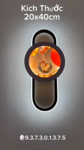 Đèn tường led hiện đại H-1082 Kích Thước 40x20cm Đèn Led 3 Chế độ ánh sángtrang trí tường phòng ngủ cầu thang