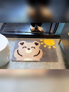 พรม👣พรมกันลื่น พรมแต่งบ้าน พรมเช็ดเท้า พรมปูพื้น พรมดักฝุ่น พรมหน้าบ้าน ดูดซับน้ำได้ดี พรมห้องน้ำ พรมห้องครัวดูดซับลื่น