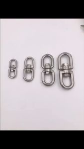 Móc chống xoắn 360 độ Ma ní Chống xoắn INOX 304 - 214