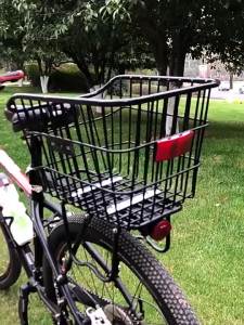 inwild | Rear Basket Storage Rack for Bike