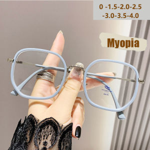 Candy Macaron Color Glasses Frame For Women Myopia Glasses Round Face Without Makeup Personality Glasses Frame 7761