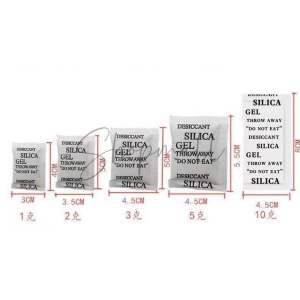 Mineral Desiccant Silica Gel 1g for packing