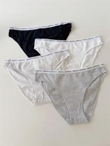 Low Waist Womens Cotton Underwear 5 Pieces Simple Sporty Solid Color Triangle Panties Comfortable Breathable Ladies Briefs