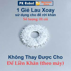 Phụ kiện Robot Xiaomi Dreame W10 & W10 Pro Chổi lăn chính chổi cạnh bộ lọc hepa giẻ lau đế gắn khăn rời///
