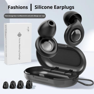 Silicone Ear Plugs Sleep Noise Cancelling Reusable Hearing Protection Anti noise earplugs for Concerts Travel Sleeping Ear plug