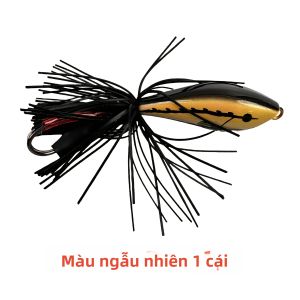Mồi Câu Cá Thunder Frog Cao Cấp Mồi Cứng Câu Cá Hồi Thiết Kế Sinh Học Nổi Kèm Móc Câu Thép Carbon Dùng Cho Câu Cá Biển Sông Hồ.
