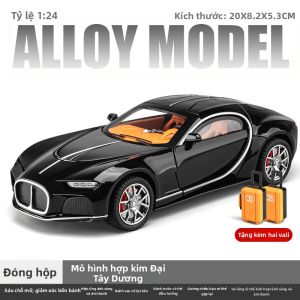 JUANNUO | Mô Hình Siêu Xe Hợp Kim Bugatti Chiron 1:18
