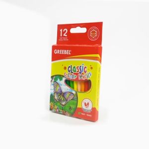 Pensil Warna Greebel Classic 12 Warna Pendek 3012 / Pencil Color / Coloring Pen