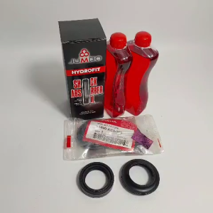 PAKET Seal Shok Depan Debu GL Pro Tiger Mega Pro Verza CB150 KC5 + OLI SHOCK