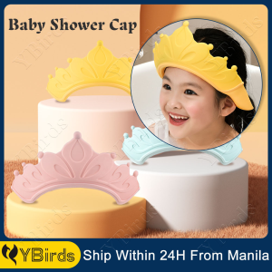 Baby Shower Bath Cap Safe Shampoo Shower Bathing Protection Soft Adjustable Bath Head Cap Visor for Washing Hair Head Eye Ear Shampoo Caps for Toddler Baby Kids Children Makes the Baby Bath More Fun