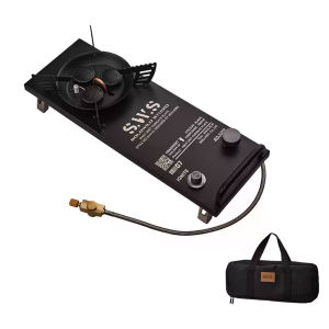 Winnereco 7500W IGT เตาอลูมิเนียมอลูมิเนียมฮาล์ฟอลูมิเนียมโลหะผสมบาร์บีคิวเตาเดสก์ท็อปเตาพลังงานสูงเตา IGT พลังงานสูงสำหรับการทำอาหารกลางแจ้ง