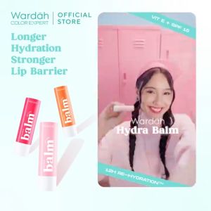 Wardah Hydrabalm Lip Care Everyday Moisture Lip Nutrition SPF 15 Everyday Fruity Sheer Lip Balm
