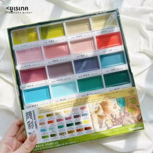 ชุดสีน้ำแบบแข็ง คุเรทาเกะ แกนไซ ทัมบี จากญี่ปุ่น - สีนูแอนซ์ คุณภาพระดับมืออาชีพ สำหรับศิลปิน ผู้เริ่มต้น เด็ก ปลอดสารพิษ