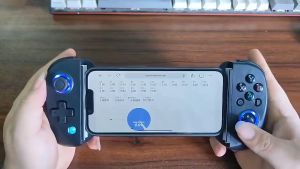 D8 Wireless RGB Controller Switch Gaming Handle Stretchable Design Compatible for Android & IOS Devices /N. Switch /PC