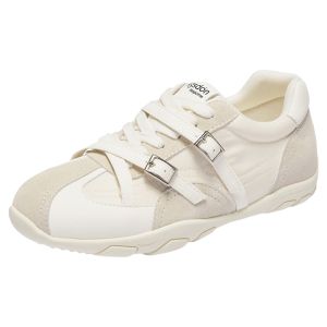 Agsdon | Retro Design Womens Leather Trainers