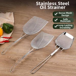 MEISITEKEKE | Stainless Steel Oil Filtering Slotted Spoon