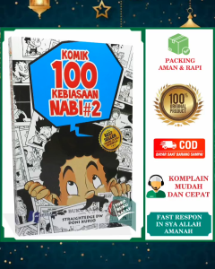 Komik 100 Kebiasaan Nabi Jilid 2 ORIGINAL Karya Straightedge DW Doni Kudjo Penerbit Salsabila
