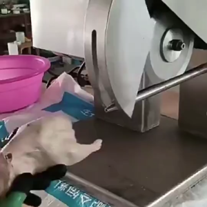 220V/ Commercial Poultry Cutting Saw-Electric Chicken/Duck/Goose Meat Segmentation Machine for Butchers 200KG/H