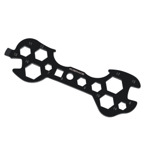 RIDERACE | Bicycle Wrench 8-17mm Hex 14 In 1 Bike Repair Hand Tools Multihole Flat Wrench Portable Multifunctional Cycling Repair Tool